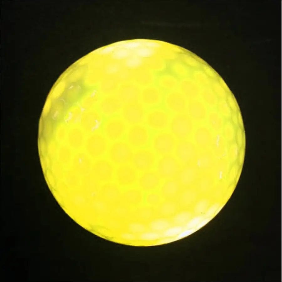 6Pcs Glow Golf Balls LED in The Dark Flashing Ball Light up