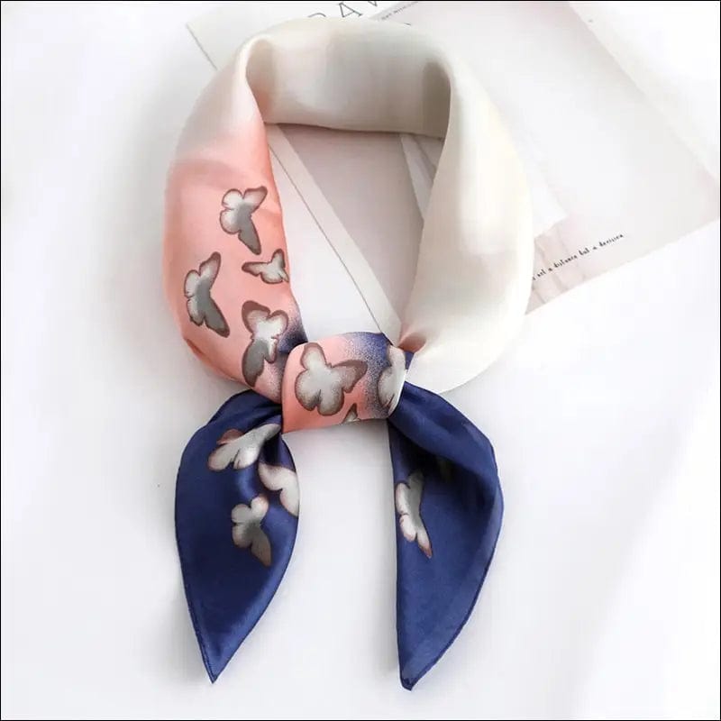 70*70cm Fashion Silk Satin Hair Scarf Women Handkerchief