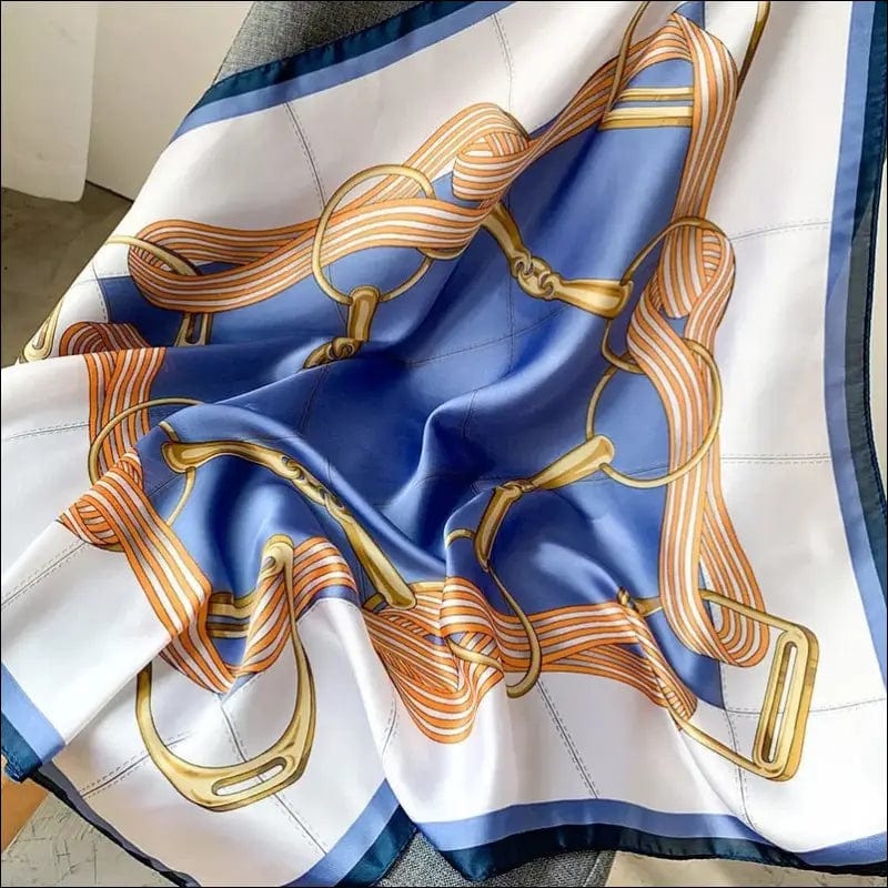 70*70cm Fashion Silk Satin Hair Scarf Women Handkerchief