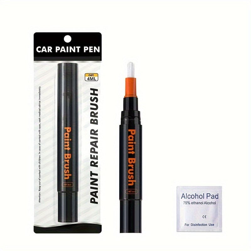Car Paint Repair Pen White Scratch Repair Agent, Black Special Repair Car Paint Repair Scratch Artifact Car Accessories Universal
