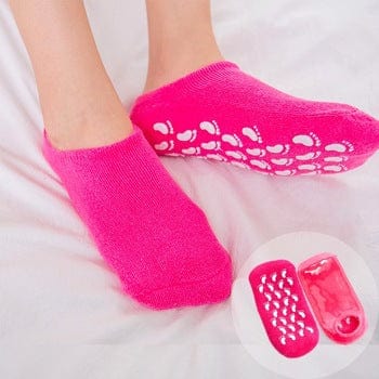 Factory direct selling essential oil moisturizing gel socks foot mask anti-crack socks gel beauty gel socks