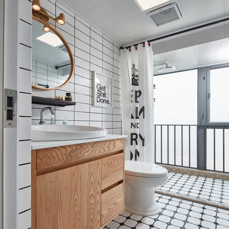 Foshan Kitchen Bathroom Tile 300 600 Simple Modern Toilet Balcony Wall Brick European Plaid White Brick