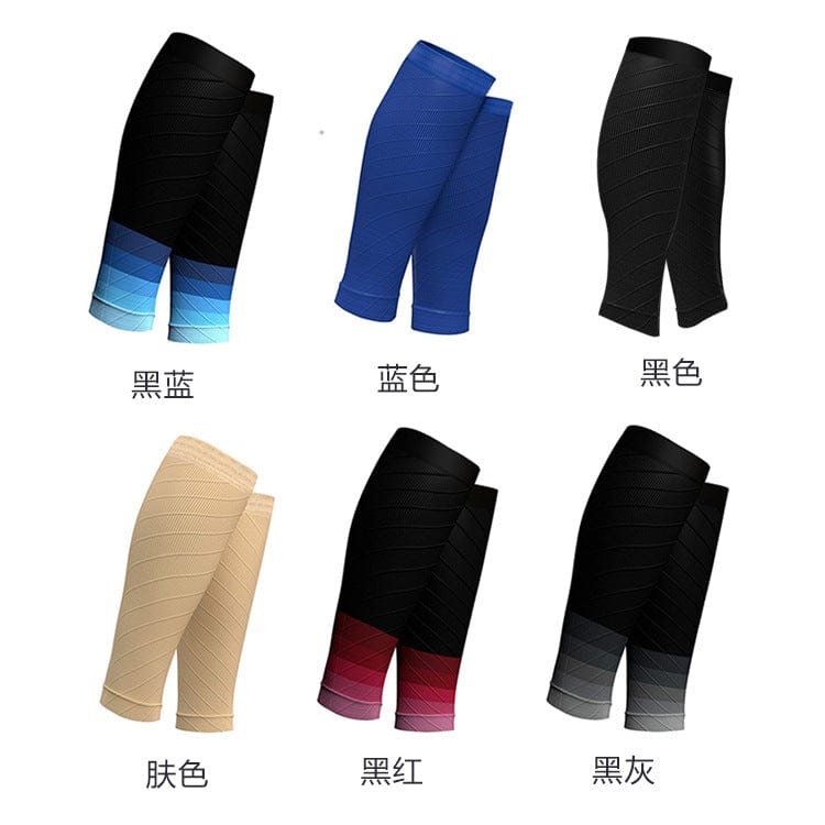 Nylon sports stress sock professional sports protect calf wrist breathable football socks protective wrist pressure socks