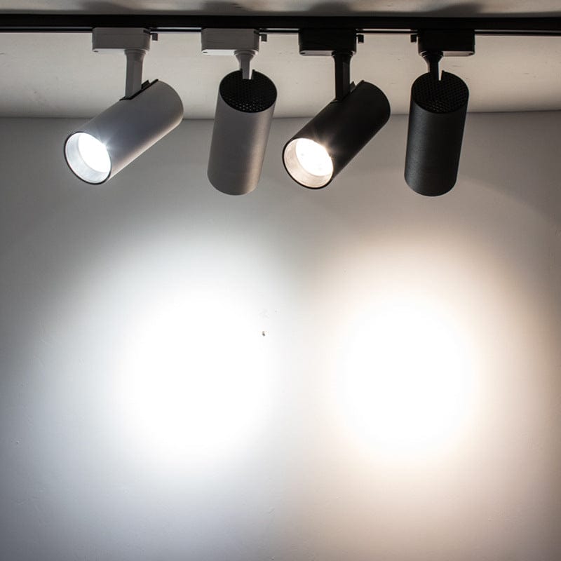 LED spotlight track spotlight clothing shop Ming Deco background wall gallery showroom ceiling COB rail lane lamp