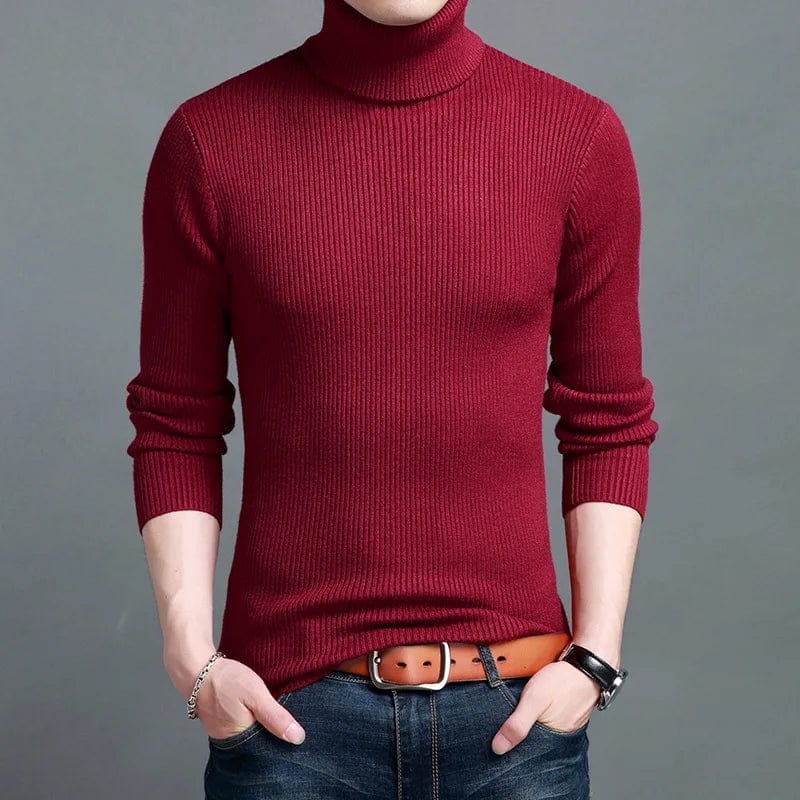 MRMT 2024 Brand New Autumn and Winter Men's Sweaters Cashmere Padded Sweater Slim Pullover for Male Sweater