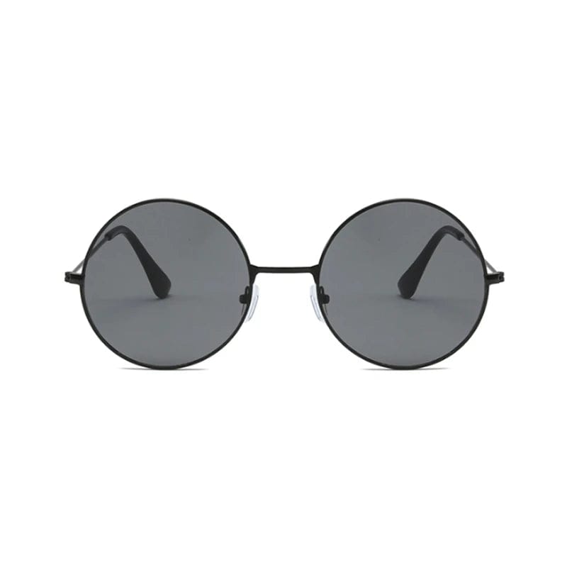 Vintage Small Round Sunglasses Women Brand Designer Sunglasses Female Alloy Colorful Mirror Retro Black Circle Oculos De Sol