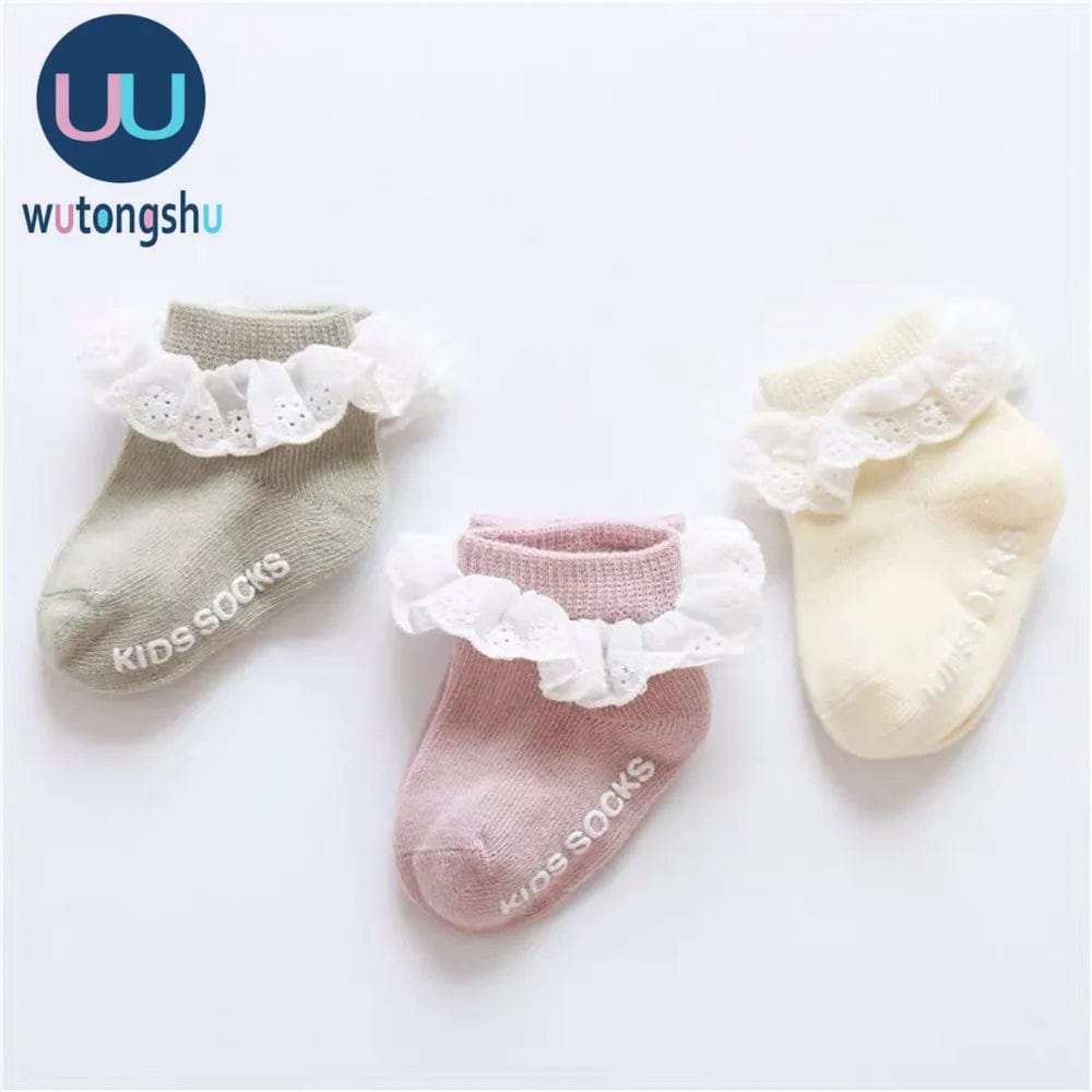 3/5 Pairs Baby Socks Princess Warm Infant Socks Newborns Socks Birthday Gift for Boy Girl 0-24 Months Summer Socks For Baby