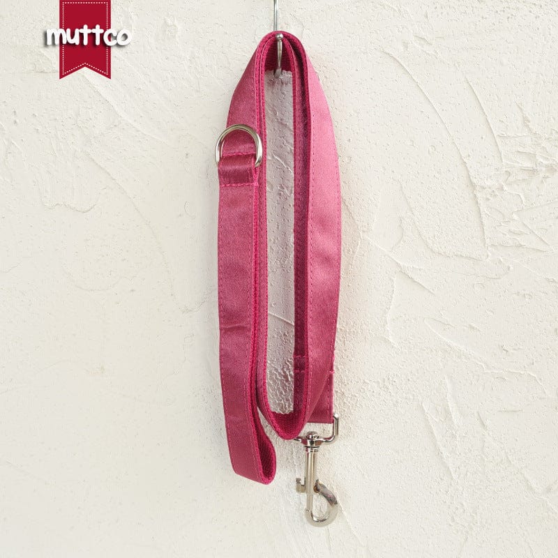 Muttco factory sales pet dog collar traction rope dog chain red thickening spare tape UDL-113