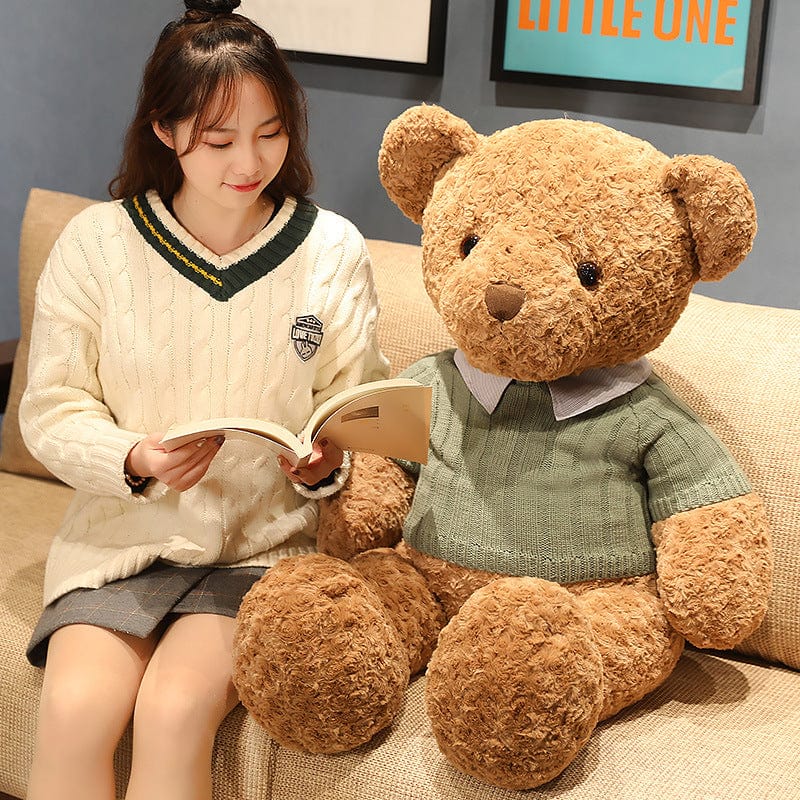Christmas bear gift teddy bear plush toy hug bear doll doll sweater bear cute gift girl