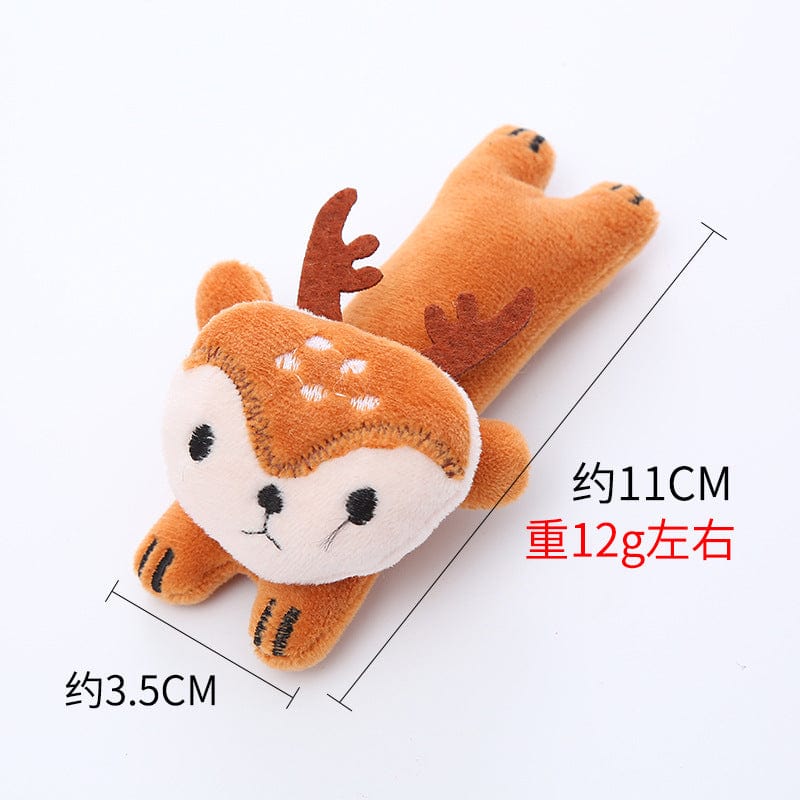 Pet supplies cat toy animal styling toys can love plush cloth package cat throw toy spot