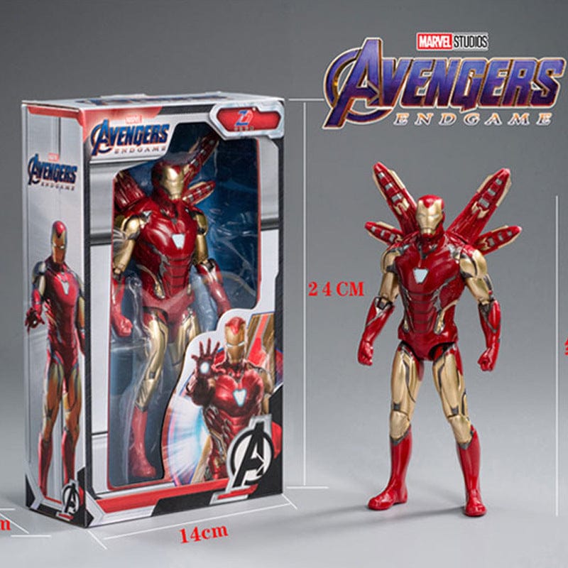 Medium-sized Guli Avengers Union Spider Iron Man MK85 Hand Over Various American captain toy model