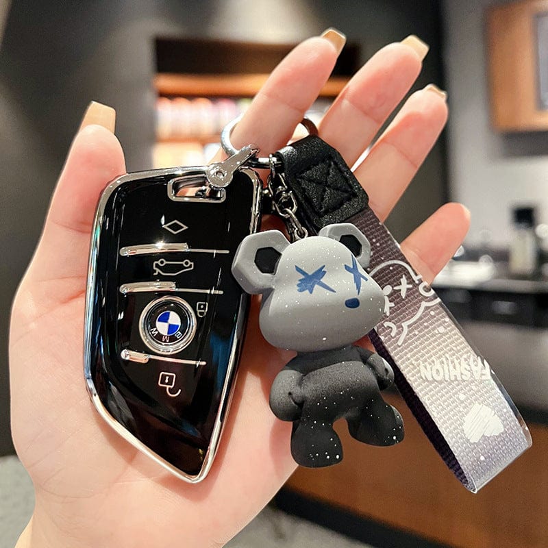 Suitable for BMW Keycase Blade 3 Series X3 Car 5 Series X5 3 Series X1 Keychain Car Pendant ix3 Case 320 Female
