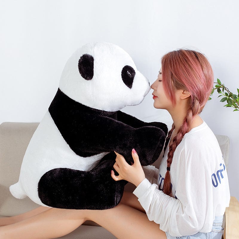 Giant Panda Doll Plush Toys Clarion Hug Bear Toll Doll Custom Panda Doll LOGO