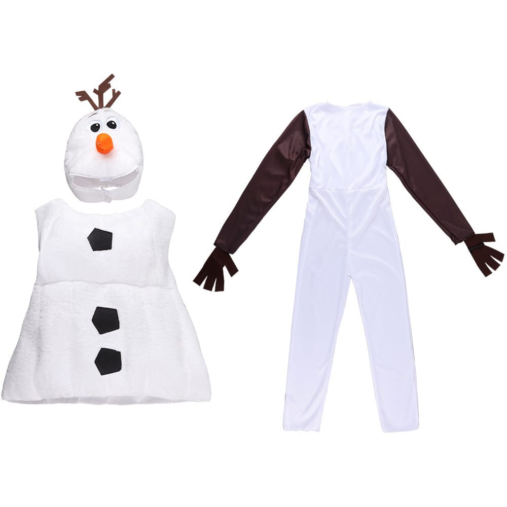 Ice Snow Qiyuan Bao Show para niños Halloween Navidad COSPLAY disfraz Anime Snow Bao traje