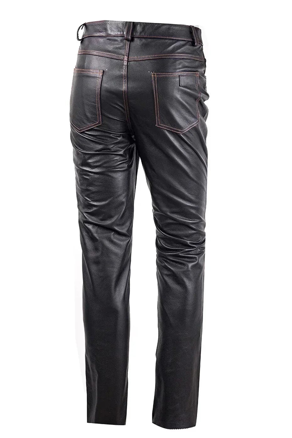 2023 Genuine Real Cow Leather Pant Men's Motorcycle Leather Trousers кожаные штаны Leather Pants for Men Pantalon Cuir Homme