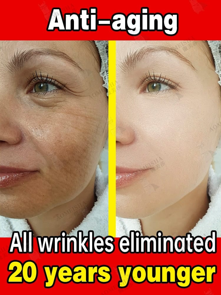 Instant Wrinkle Remover Face Serum Lifting Firming Fade Fine Lines Anti-aging Essence Whitening Brighten Nourish Skin Care