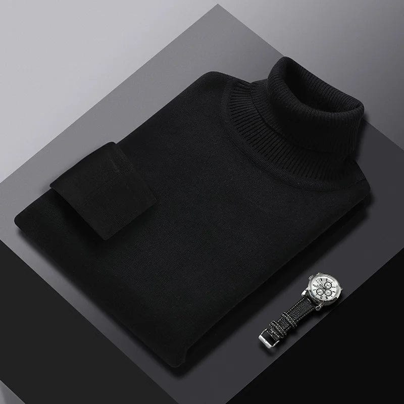 2024 new arrival autumn casual Turtleneck sweater men ,male pullovers 705