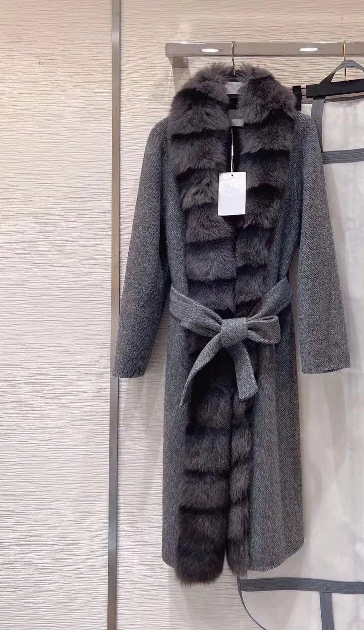 2023 Autumn Winter Fashion New Women's Clothing Cashmere Coat 1005