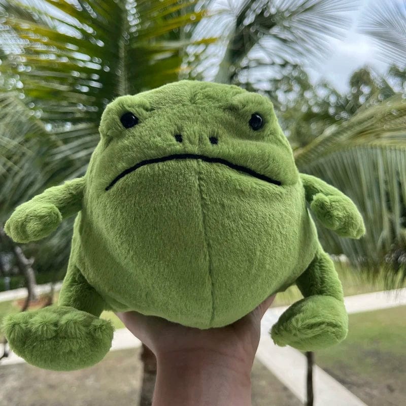 20cm Cute Ricky Rain Frog Plush Toy Stuffed Animal Funny Ugly Frogs Doll Soft Kawaii Appease Plushies Birthday Gift For Children