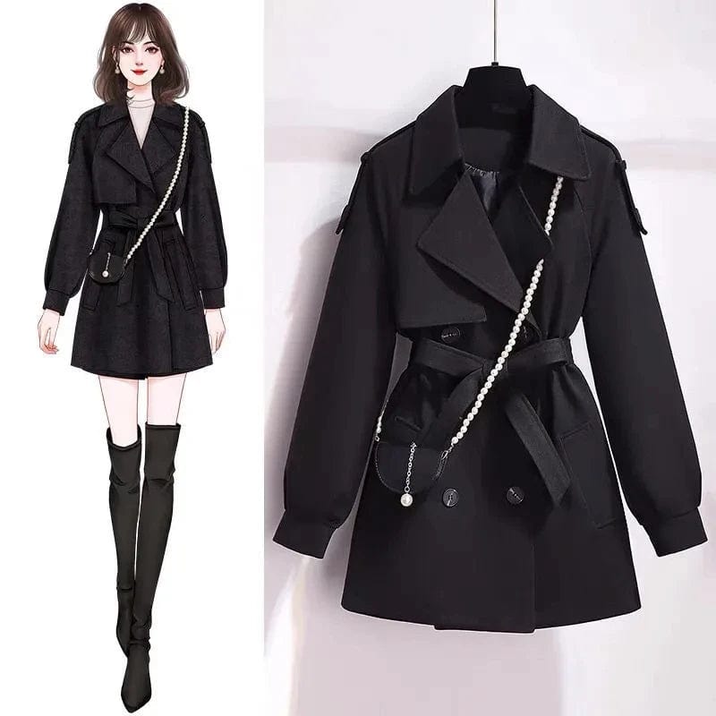Women's Woolen Coat 2023 Autumn/Winter Korean Version Loose Fashion Ladies Jacket Elegant Temperament Femme Wool Outerwear