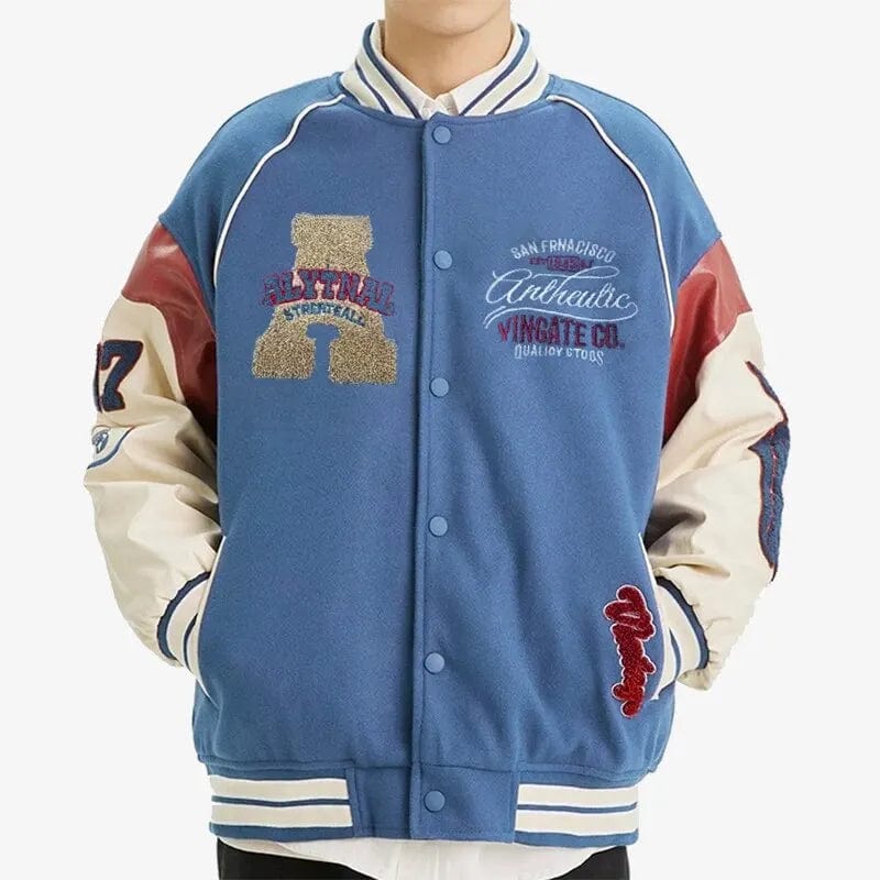 2024 Spring And Fall New Men's Baseball Clothing Ins High Street Hip-hop Vintage Casual Loose Y2k Coat Men's Designer Jacket
