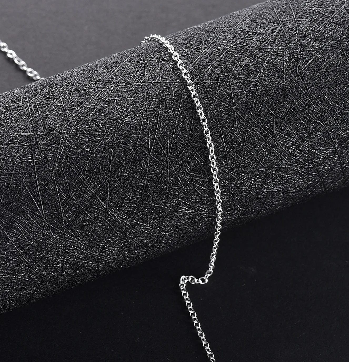 Wholesale 925 Sterling Silver 5pcs/Lot 18'' 45cm Fine Chain O-Chain Necklaces For Women Fashion Jewelry Silver Necklace