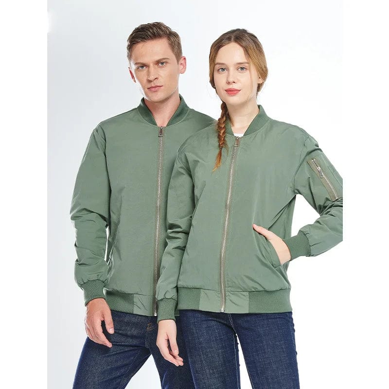 Boys Autumn Winter Workwear Oversize Green Pilot Jacket Casual Couple Baseball Coat Plus Size Red Bomber Jackets 5xl Outerwear