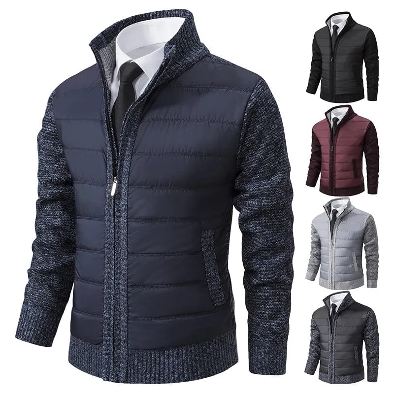 Autumn and winter new men's casual and comfortable fashion trend loose warm cardigan sweater