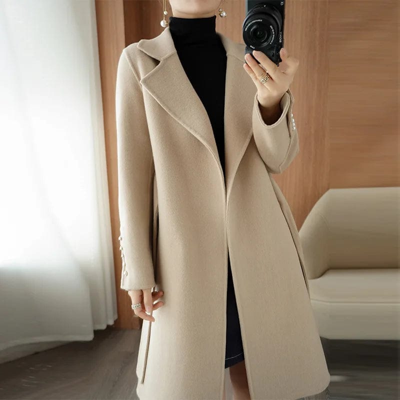 GDY 2022 FW WOMENS CASUAL WOOL COAT