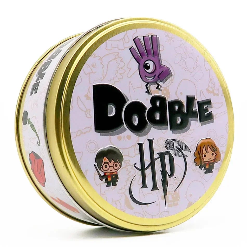 Dobble HP Harry Potter Spot it Potte Frozen Card Game  for Party Classic Family Holiday Gift Toy Waterproof Kid Tin box