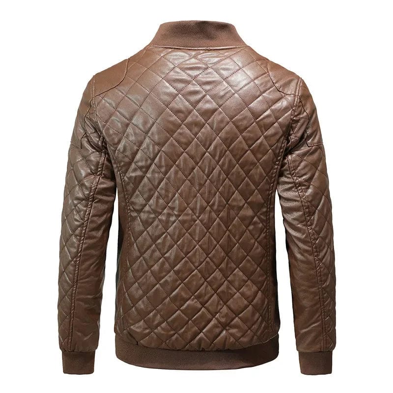 Men Winter Leather Jackets Fleece Warm PU Leather Coats New Fashion Male Slim Motorcycle Leather Coats Men's Clothing Size 4XL