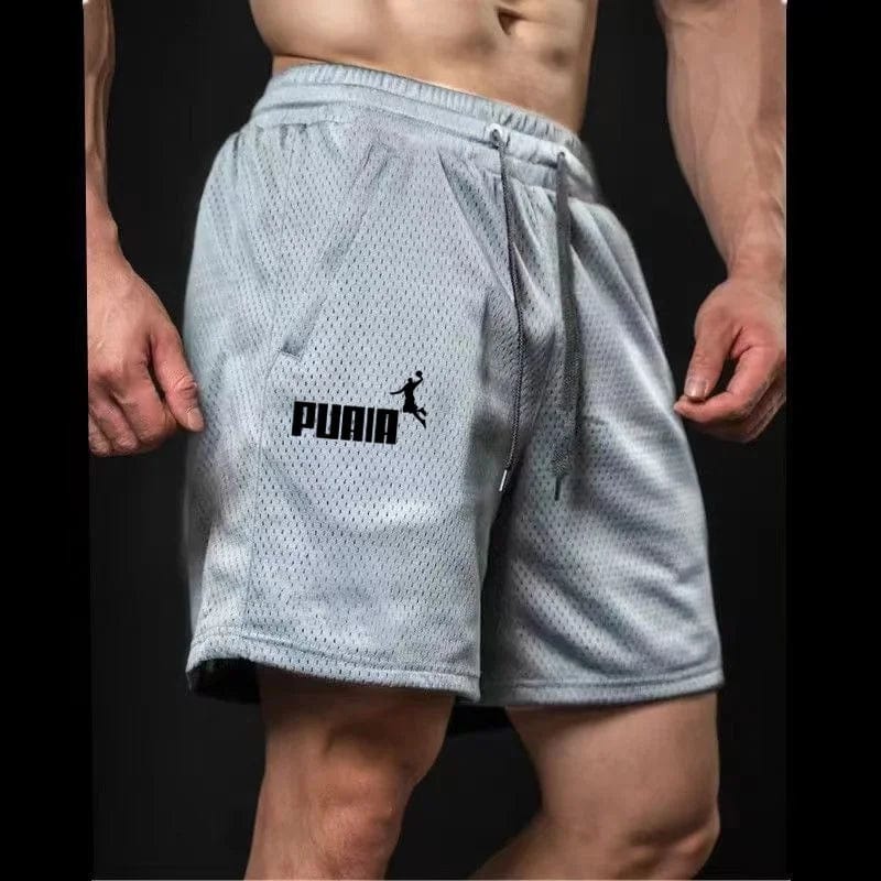 2024 Summer New Sports Fitness Shorts Men's Basketball Game Training Running Casual Loose Quick-Drying Five-Point Pants