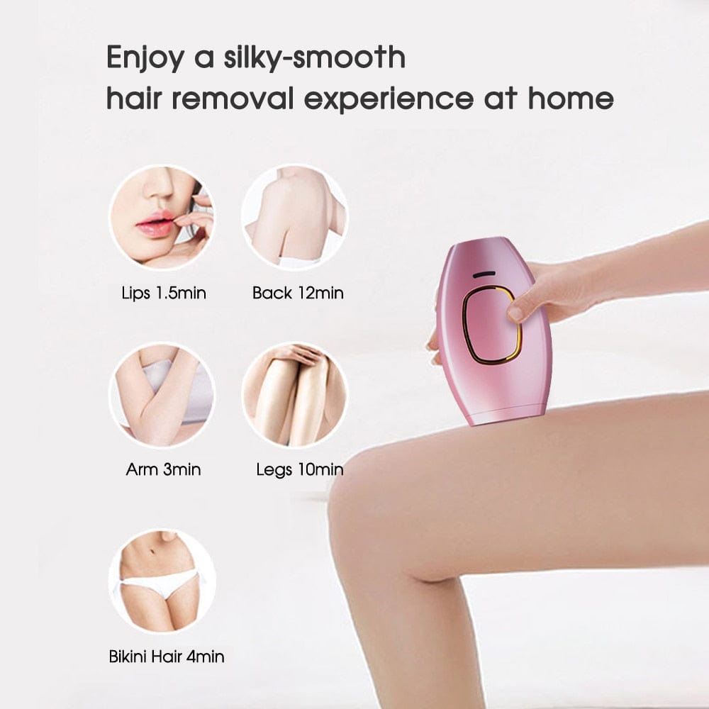 [ZS] Body Bikini IPL 500,000 Flash Depilator Pulses Permanent Laser Epilator Painless For Women Hair Removal Home Use Devices
