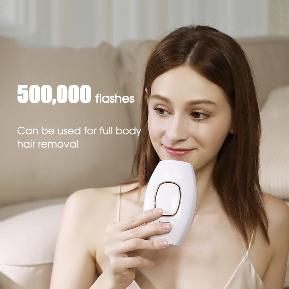 [ZS] Body Bikini IPL 500,000 Flash Depilator Pulses Permanent Laser Epilator Painless For Women Hair Removal Home Use Devices
