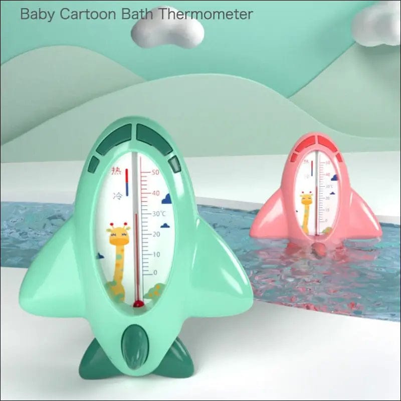 Aircraft Baby Bath Shower Water Thermometer Safe Temperature
