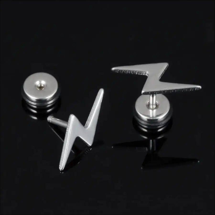 AliExpress Source Stylish Lightning Sign Men’s Titanium