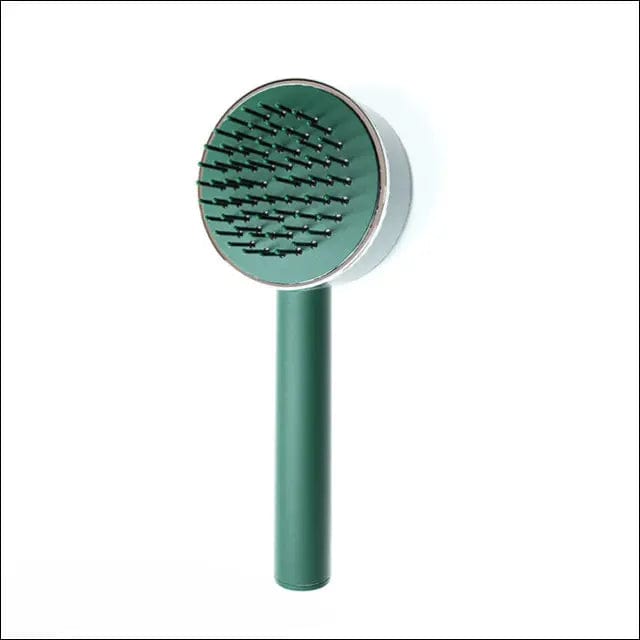 Anti-Static Scalp Comb - Green Round - 43341938-green-round
