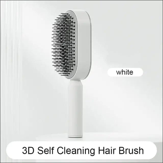 Anti-Static Scalp Comb - White - 43341938-white BROKER SHOP