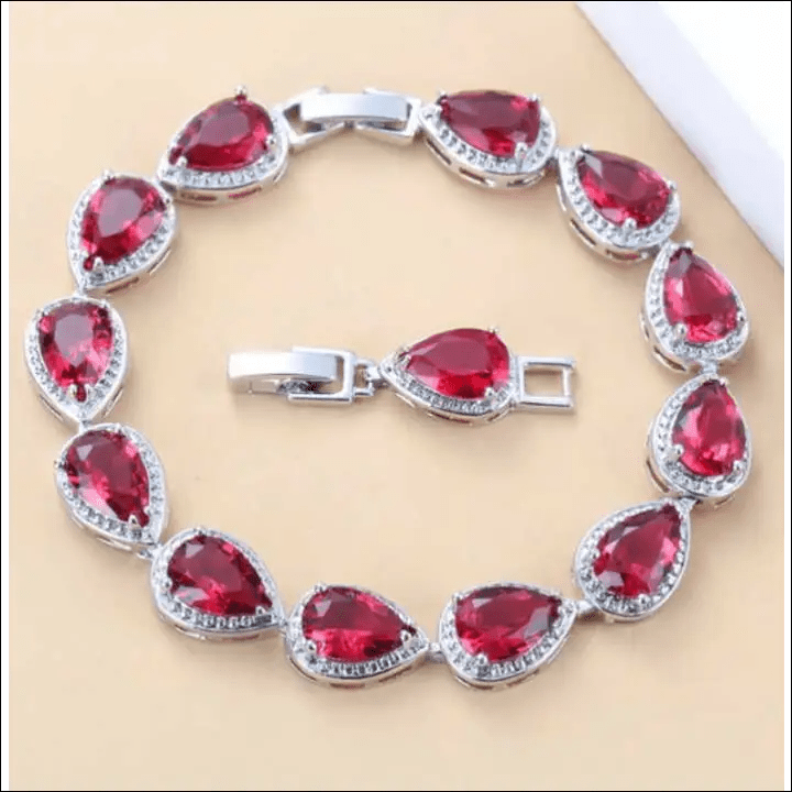Attraction Broke Shop Jewellery - Rose Red -