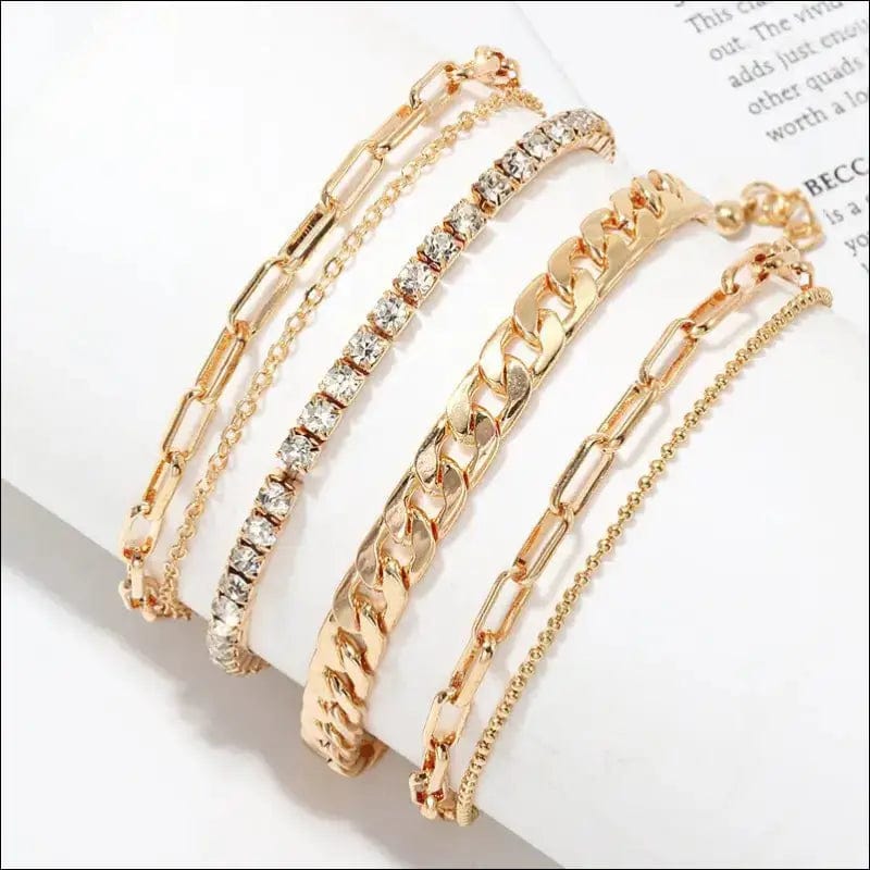 Aurgenti Bracelets - Gold / Alloy - 41629805-gold-alloy