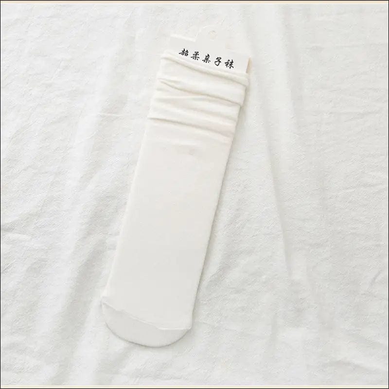 Autumn cotton socks stacks stockings adventive female