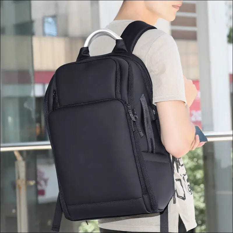 Backpack male multi-function business travel bag big