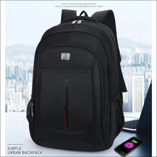 Backpack men’s new casual business large capacity outdoor