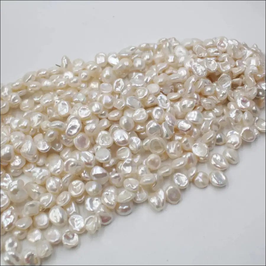Baroque natural freshwater pearl 8-9mm petals three seven