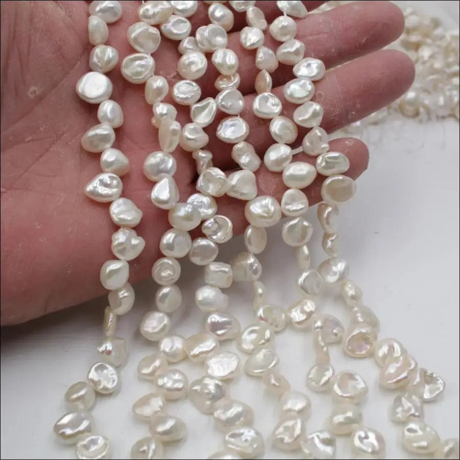 Baroque natural freshwater pearl 8-9mm petals three seven