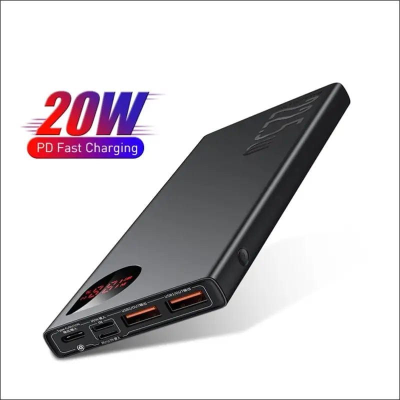 Baseus Power Bank 10000mAh with 20W PD Fast Charging
