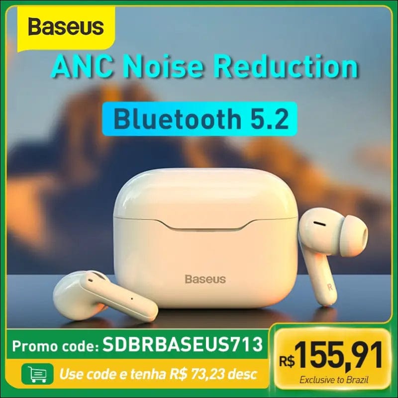 Baseus TWS ANC Wireless Bluetooth 5.2 Earphone S1/S1Pro