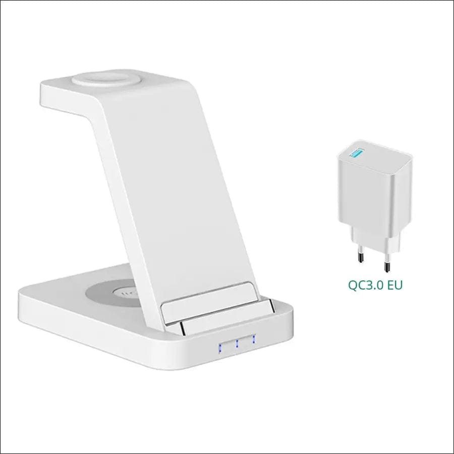 Bonola Qi 3 in 1 Wireless Charger Stand for Apple iPhone
