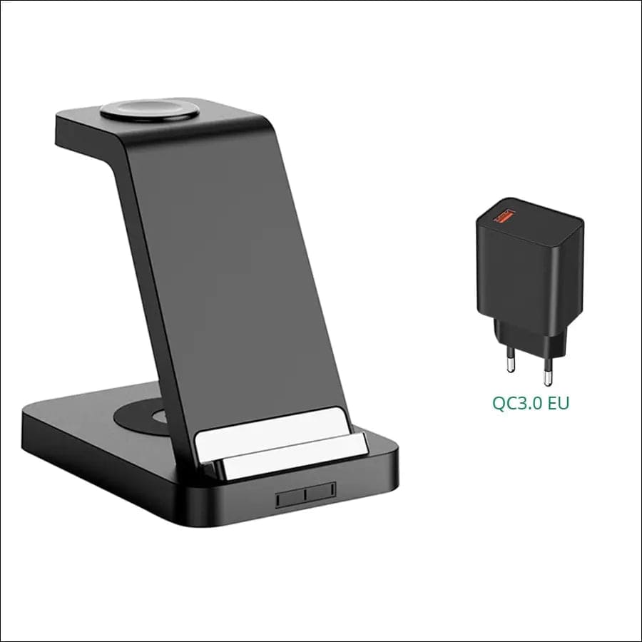 Bonola Qi 3 in 1 Wireless Charger Stand for Apple iPhone