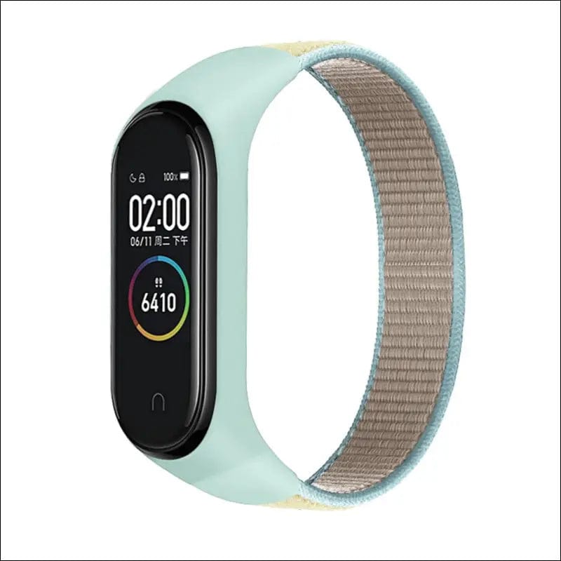 Bracelet for mi band 5 6 Strap Nylon Sport loop watch Belt